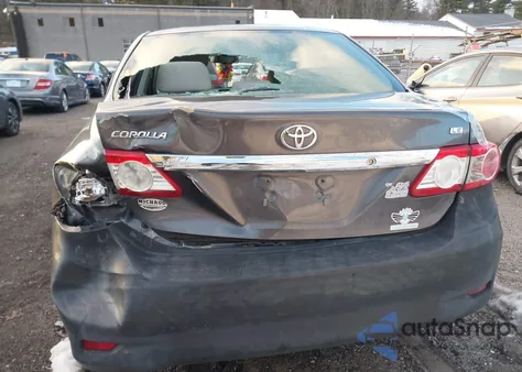 2012 Toyota Corolla Le from USA, damaged, VIN 5YFBU4EE2CP035660